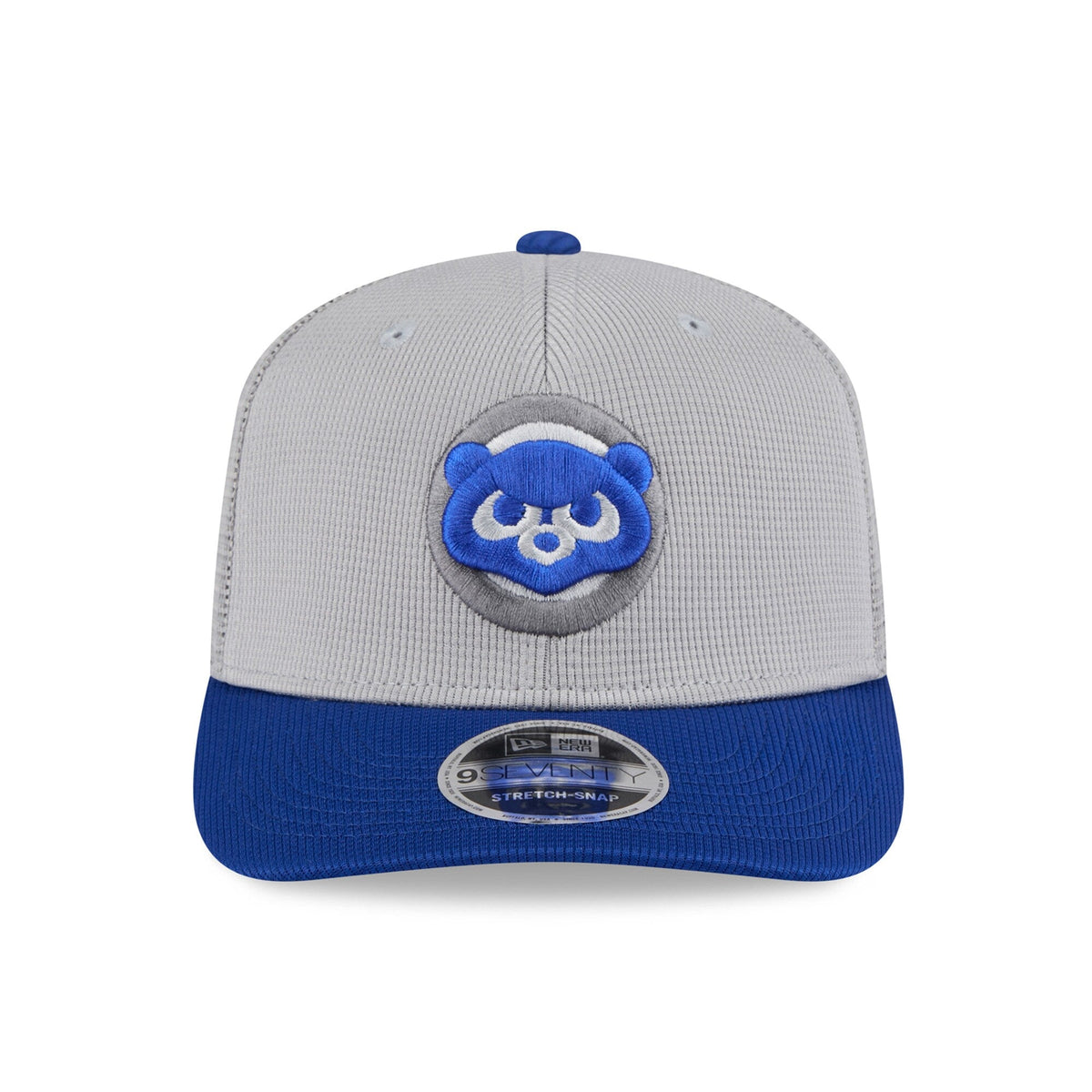 Chicago Cubs New Era Gray/Royal Batting Practice 9SEVENTY Trucker Hat product image 2, provided for visual reference and
