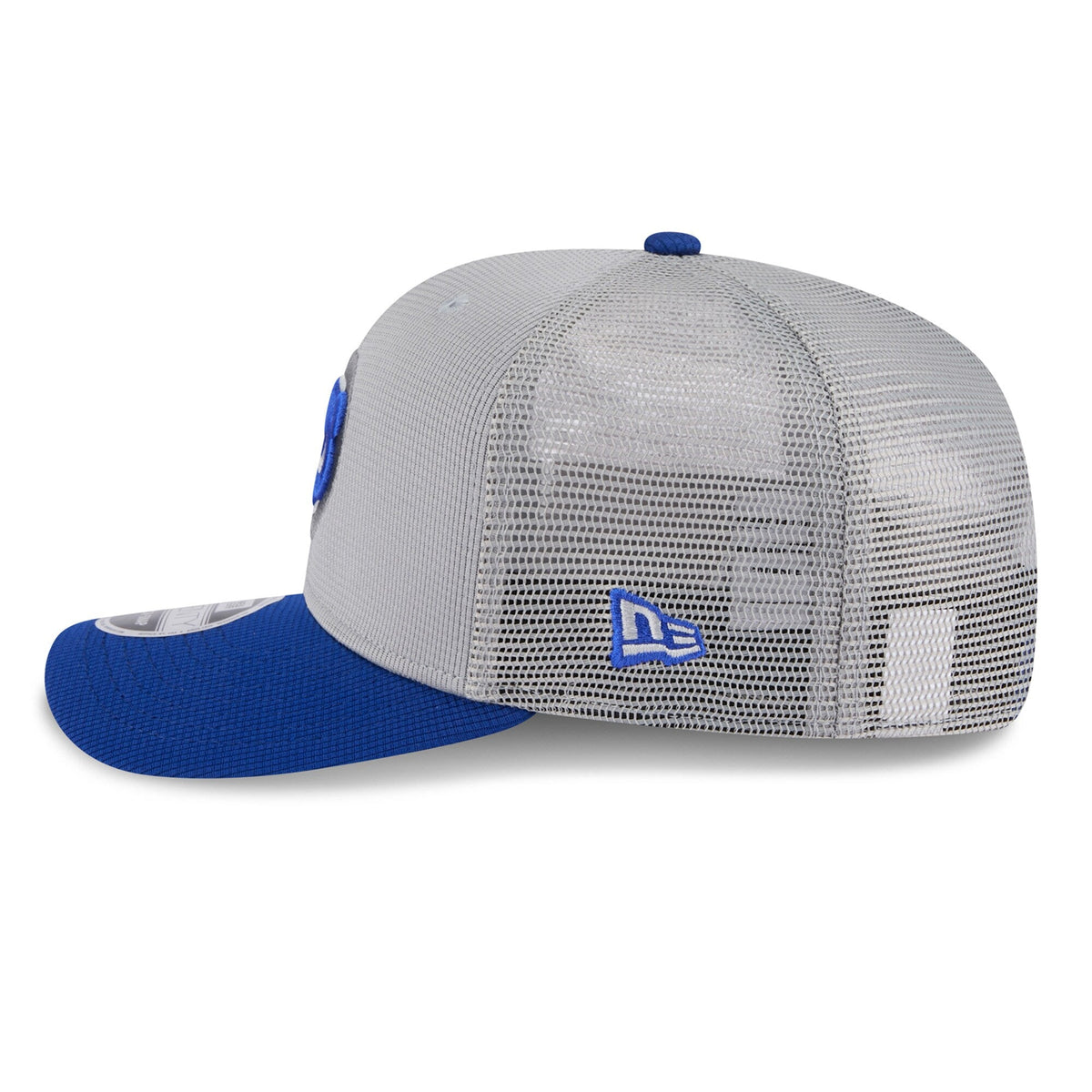 Chicago Cubs New Era Gray/Royal Batting Practice 9SEVENTY Trucker Hat product image 4, provided for visual reference and