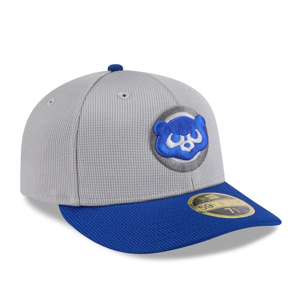 Chicago Cubs New Era 2025 MLB Batting Practice Graphite/Royal Low Profile 59FIFTY Fitted Hat product image 3, provided for