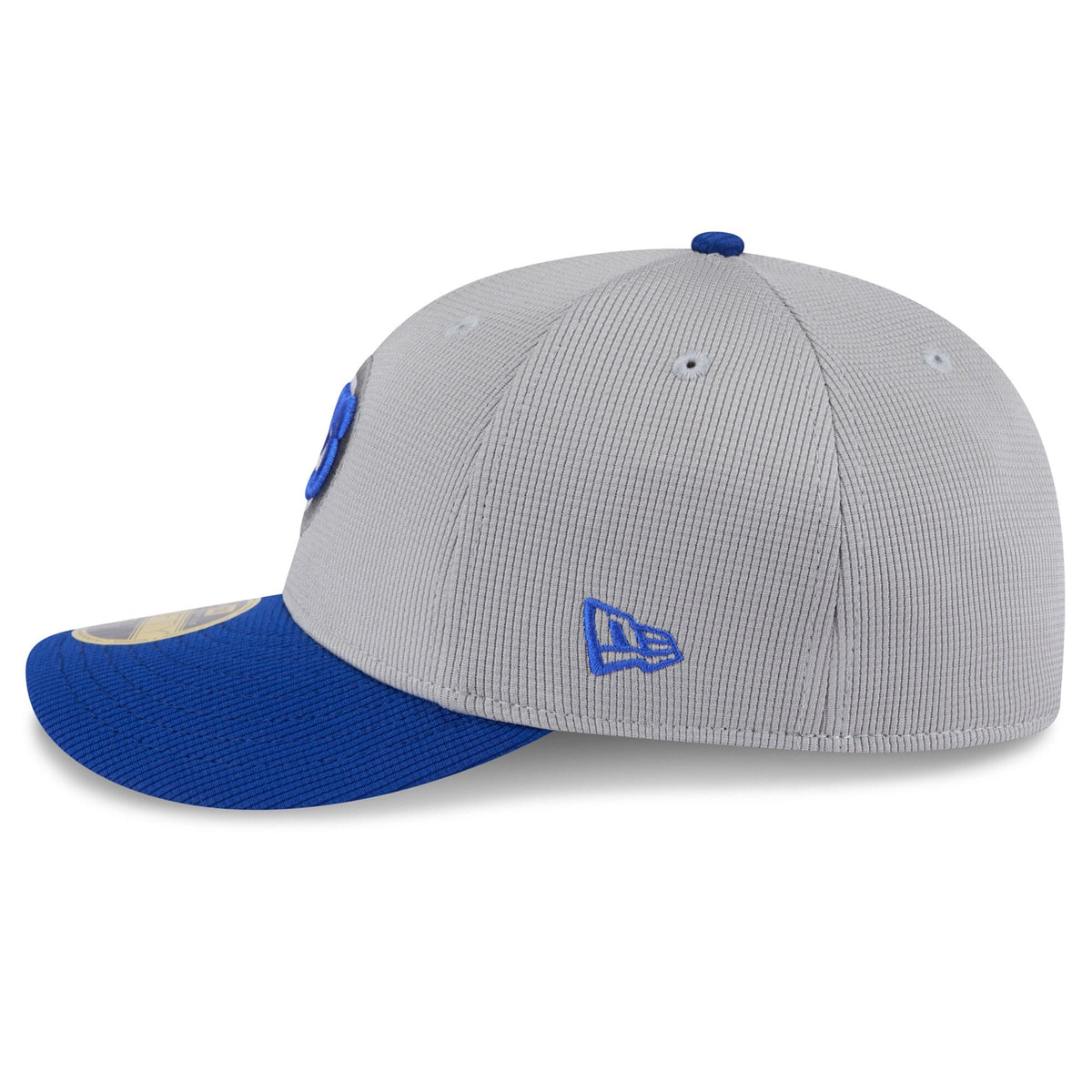 Chicago Cubs New Era 2025 MLB Batting Practice Graphite/Royal Low Profile 59FIFTY Fitted Hat product image 4, provided for