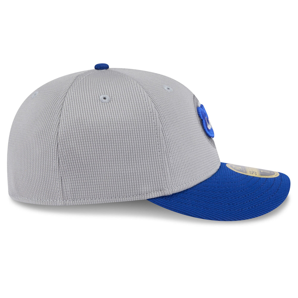 Chicago Cubs New Era 2025 MLB Batting Practice Graphite/Royal Low Profile 59FIFTY Fitted Hat product image 5, provided for