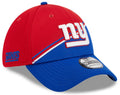 New York Giants Primary Logo New Era Red/Blue 2023 Sideline 39THIRTY Flex Hat for Men product image 1, provided for visual