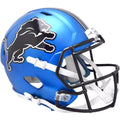 Detroit Lions Riddell "Motor City" Replica Full Size Speed Helmet product image 1, provided for visual reference and product