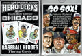 Chicago White Sox MLB Hero Decks Playing Cards Poker Sized 52 Card Deck product image 1, provided for visual reference and