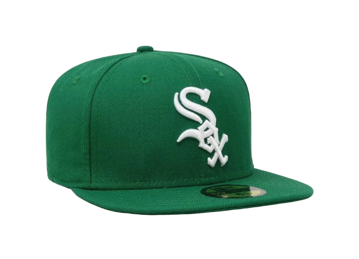 Chicago White Sox New Era Kelly Green Halfway To St. Patrick's Day 59FIFTY Fitted Hat product image 3, provided for visual