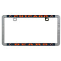 Chicago Bears Metal Wincraft Chrome License Plate Frame product image 1, provided for visual reference and product detail