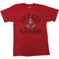 Chicago Blackhawks Retro Brand 2015 Stanley Cup Champions Distressed Short Sleeve T-Shirt for Men product image 1, provided