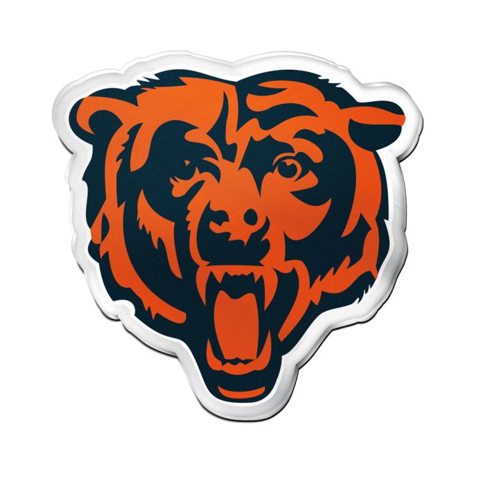 Chicago Bears Acrylic Auto Emblem product image 1, provided for visual reference and product detail review