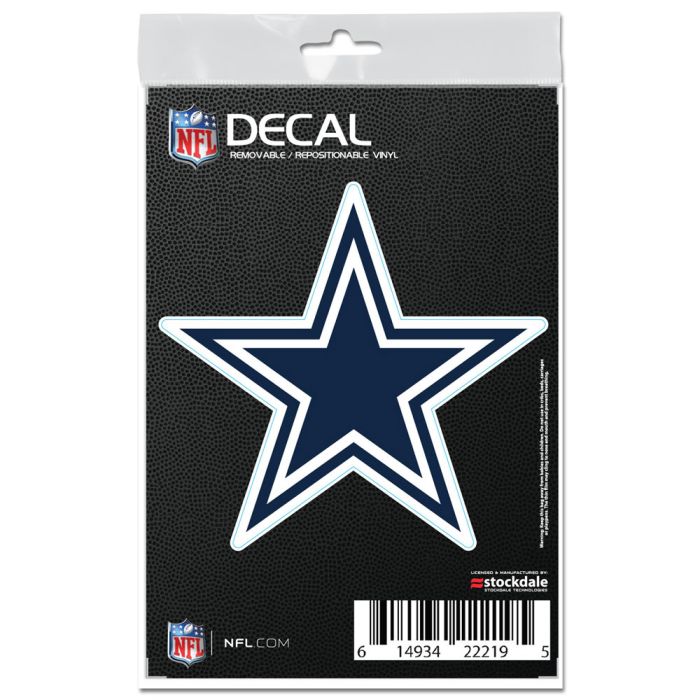 Dallas Cowboys 3X5 Multi-Surface Decal By Wincraft product image 1, provided for visual reference and product detail review