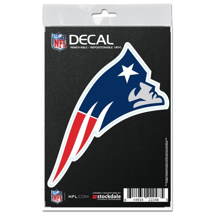 New England Patriots 3X5 Multi-Surface Decal By Wincraft product image 1, provided for visual reference and product detail