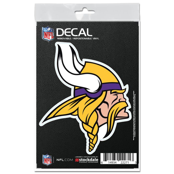 Minnesota Vikings 3X5 Multi-Surface Decal By Wincraft product image 1, provided for visual reference and product detail