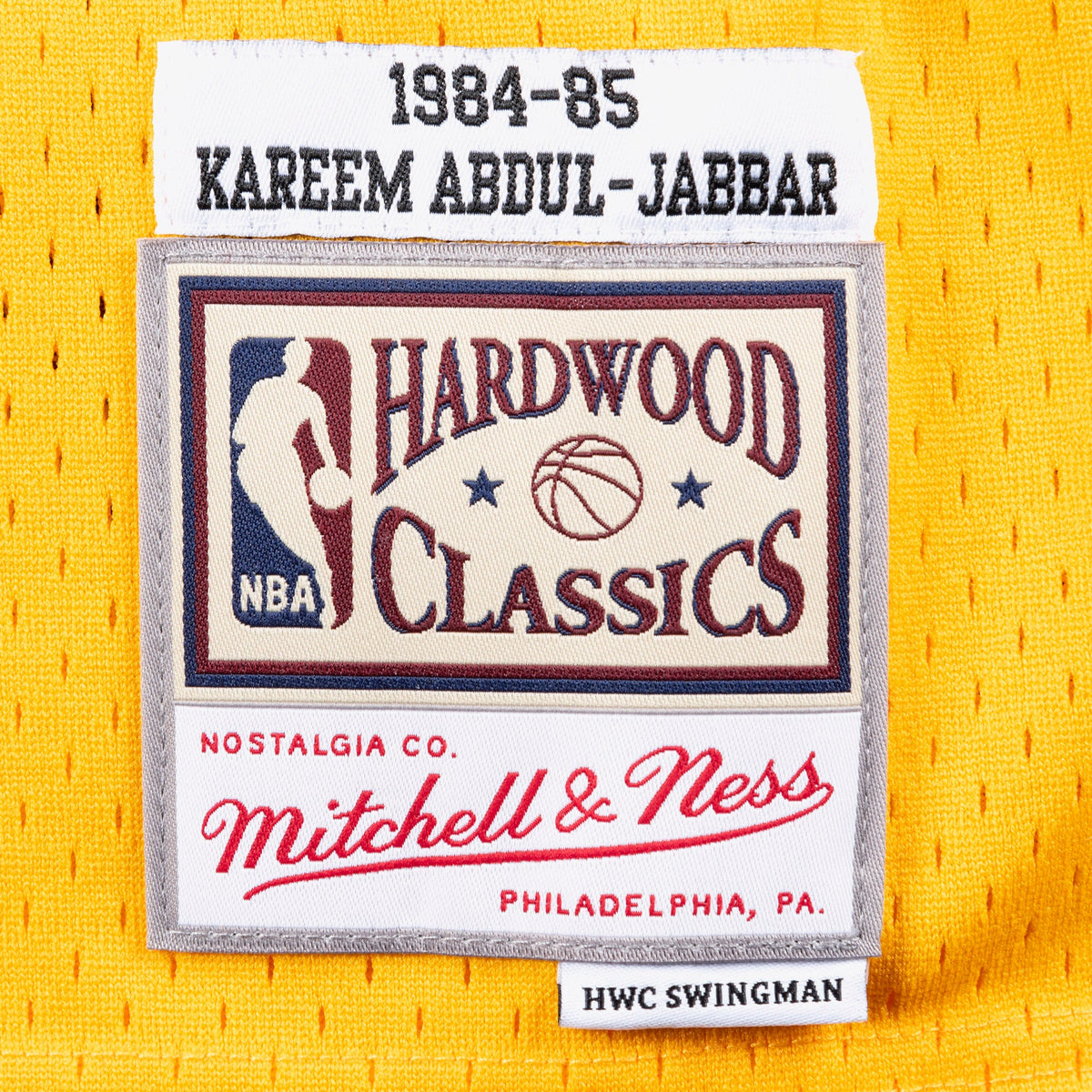 Los Angeles Lakers Mitchell & Ness Kareem Abdul-Jabbar #33 product image 5