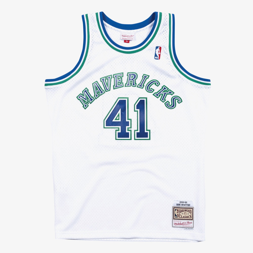 Dallas Mavericks Mitchell & Ness Dirk Nowitzki #41 White product image 1