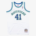 Dallas Mavericks Mitchell & Ness Dirk Nowitzki #41 White product image 1