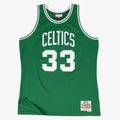 Boston Celtics Mitchell & Ness Larry Bird #33 1985-86 Road product image 1