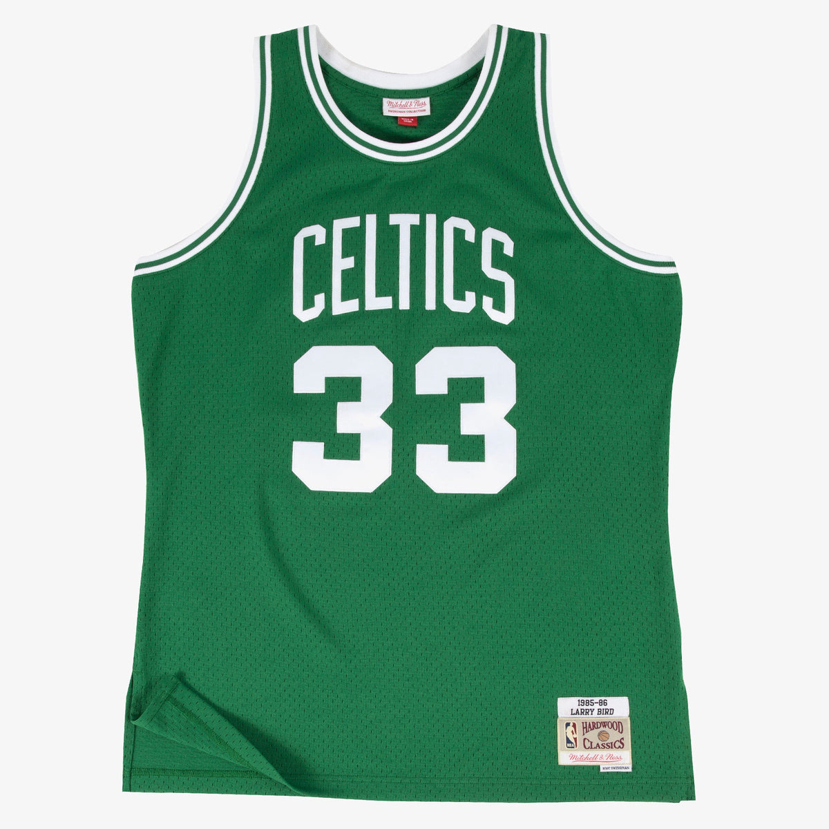 Boston Celtics Mitchell & Ness Larry Bird #33 1985-86 Road product image 1