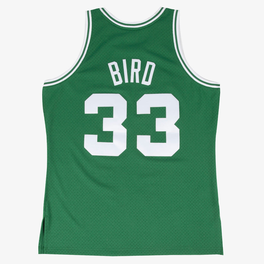 Boston Celtics Mitchell & Ness Larry Bird #33 1985-86 Road product image 2
