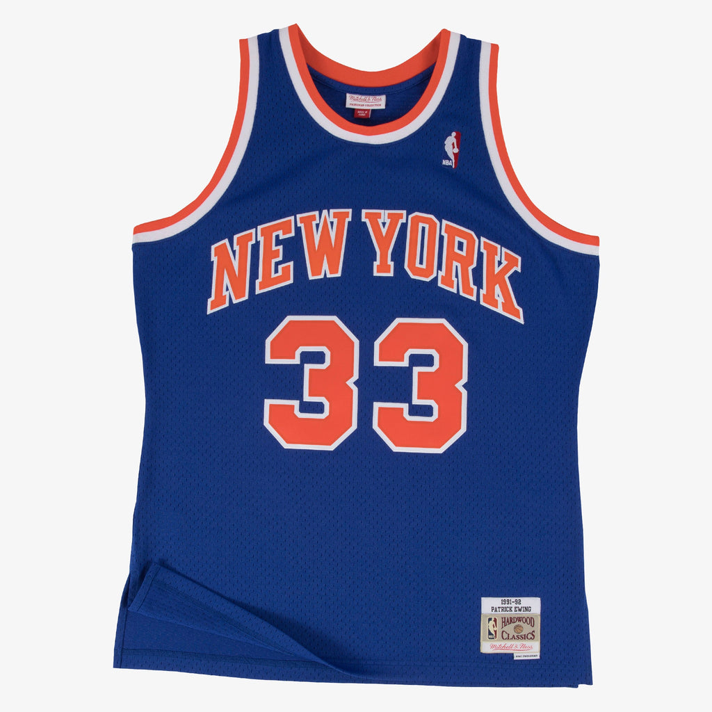 New York Knicks Mitchell & Ness Patrick Ewing #33 1991-92 product image 1