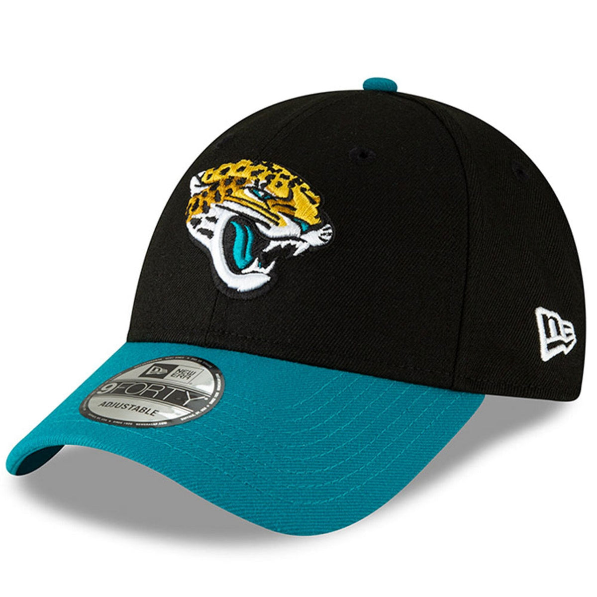 Jacksonville Jaguars 2 Tone Black/Teal The League Primary Logo 9FORTY Adjustable Game Cap product image 1, provided for