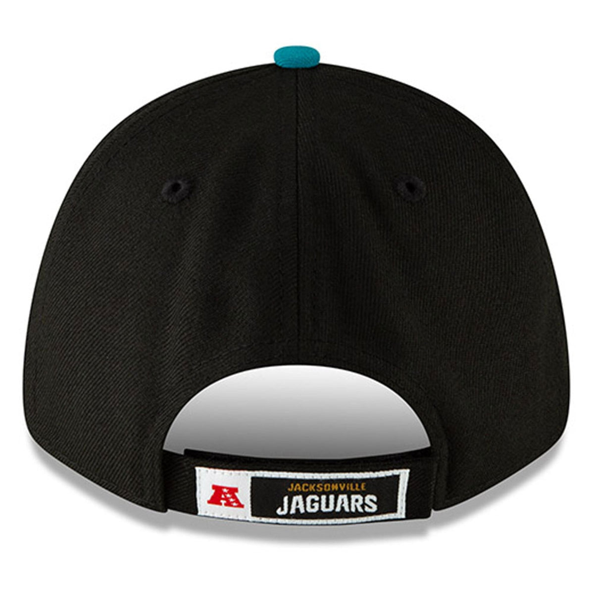 Jacksonville Jaguars 2 Tone Black/Teal The League Primary Logo 9FORTY Adjustable Game Cap product image 4, provided for