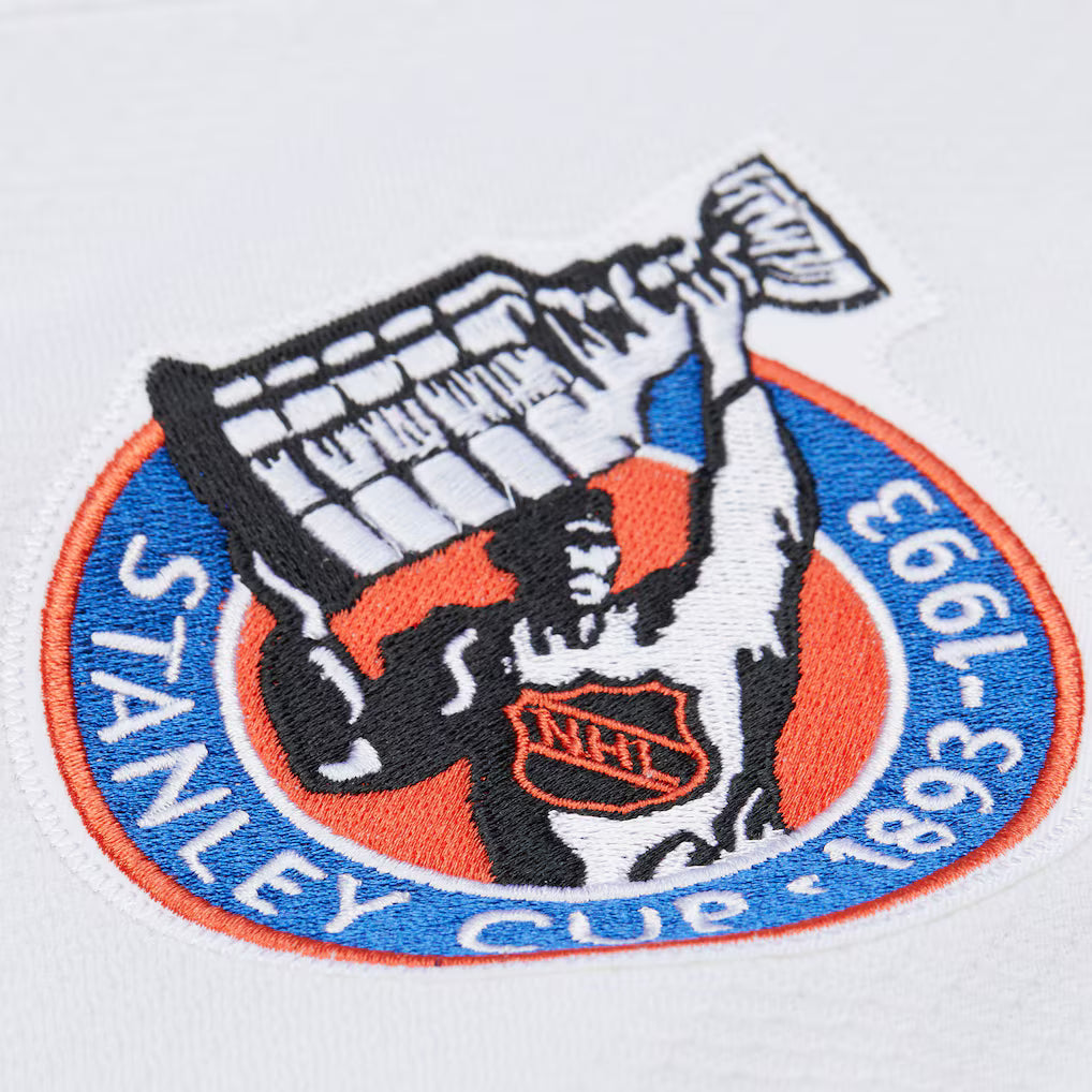 Teemu Selanne Winnipeg Jets 1992-93 White Power Play Jersey for Men product image 3, provided for visual reference and