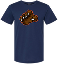 Chicago Bears "Bear Claw" Obvious Shirts Navy T-Shirt for Men product image 1, provided for visual reference and product