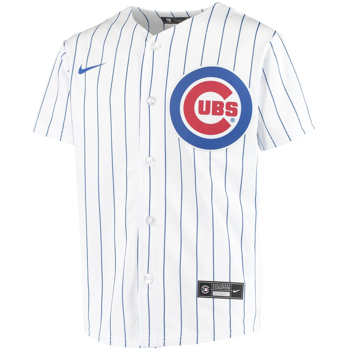 Youth Chicago Cubs Nike White Home Replica Team Jersey product image 2, provided for visual reference and product detail