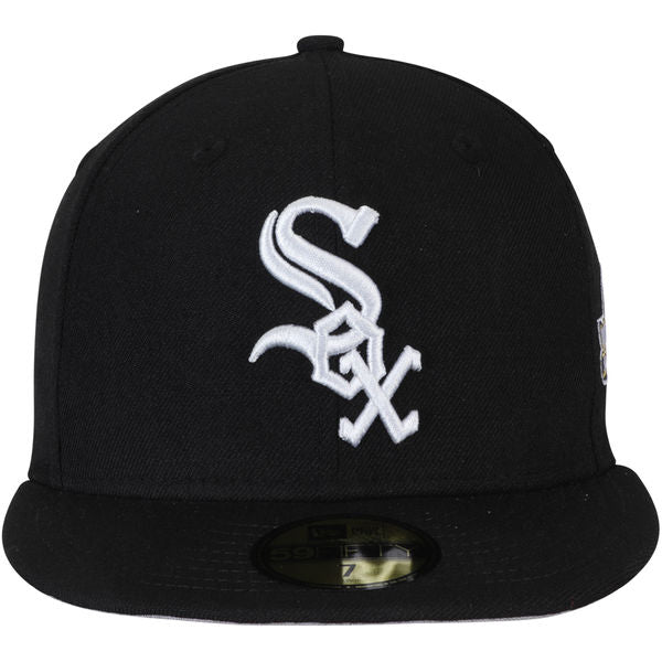 Chicago White Sox New Era 2005 World Series Wool 59FIFTY Fitted Hat - Black product image 2, provided for visual reference