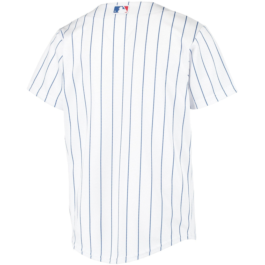 Youth Chicago Cubs Nike White Home Replica Team Jersey product image 3, provided for visual reference and product detail