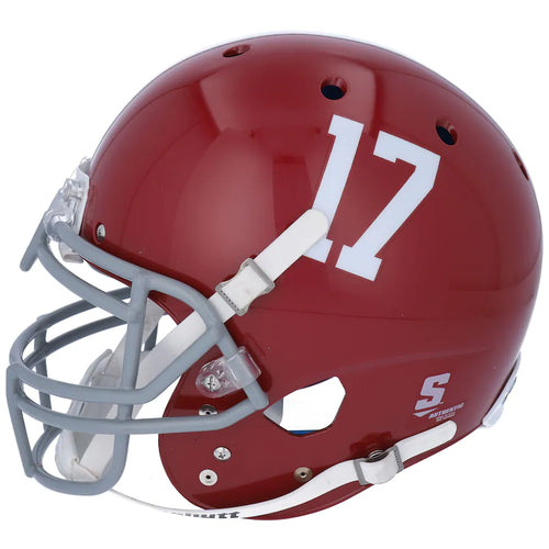 Alabama Crimson Tide 17 Where Legends Are Made Schutt Authentic Helmet product image 1, provided for visual reference and