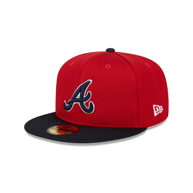 Atlanta Braves New Era Red/Navy 2025 Spring Training 59FIFTY Fitted Hat product image 8, provided for visual reference and
