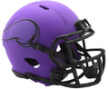 Minnesota Vikings Rave Speed Mini Helmet product image 1, provided for visual reference and product detail review