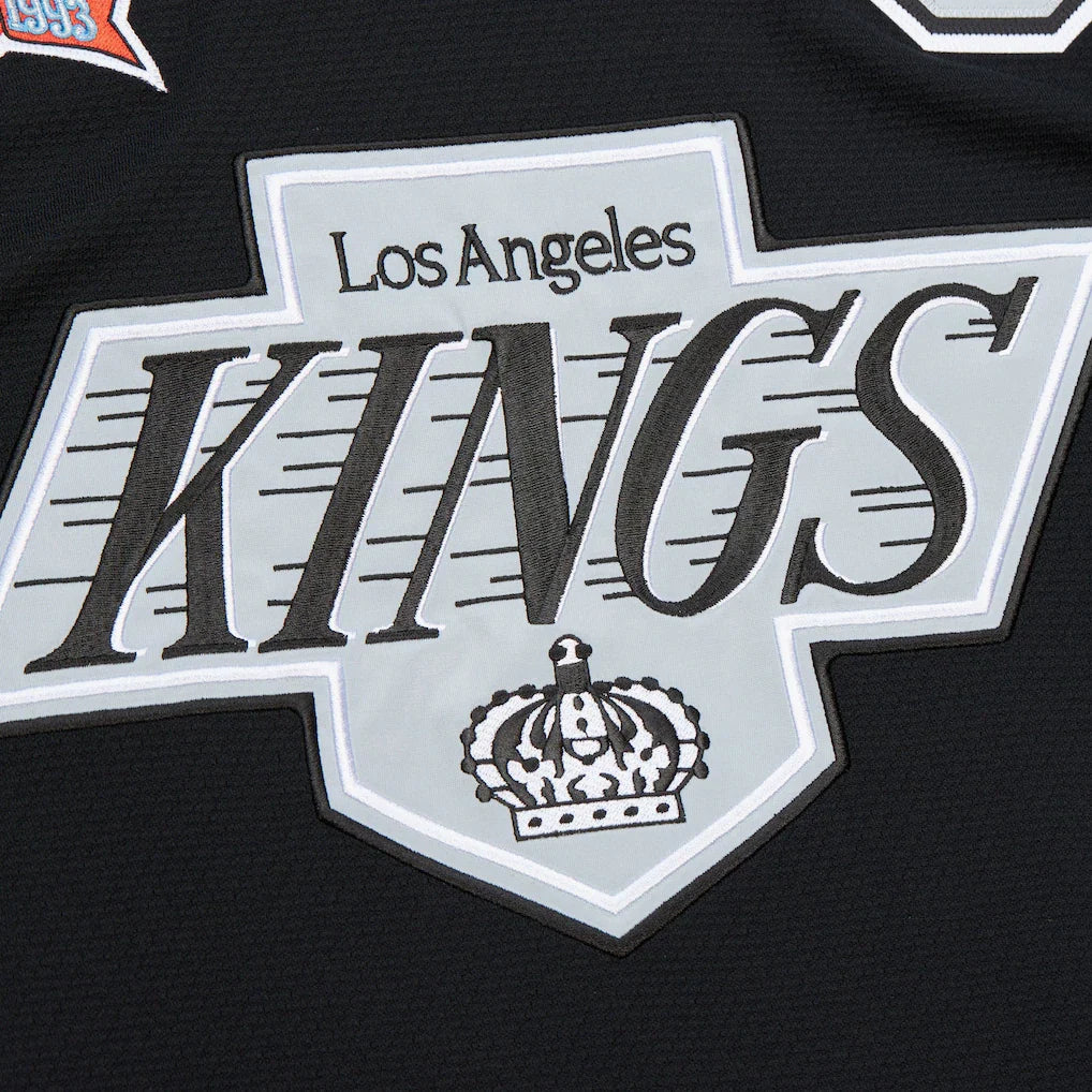 Wayne Gretzky Los Angeles Kings 1992-93 Black Power Play Player Jersey for Men product image 3, provided for visual