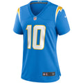 Los Angeles Chargers Justin Herbert Nike Powder Blue Game Jersey for Women product image 1, provided for visual reference