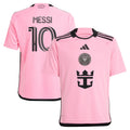 Youth Inter Miami CF Lionel Messi adidas Pink 2024 2getherness Replica Player Jersey product image 1, provided for visual