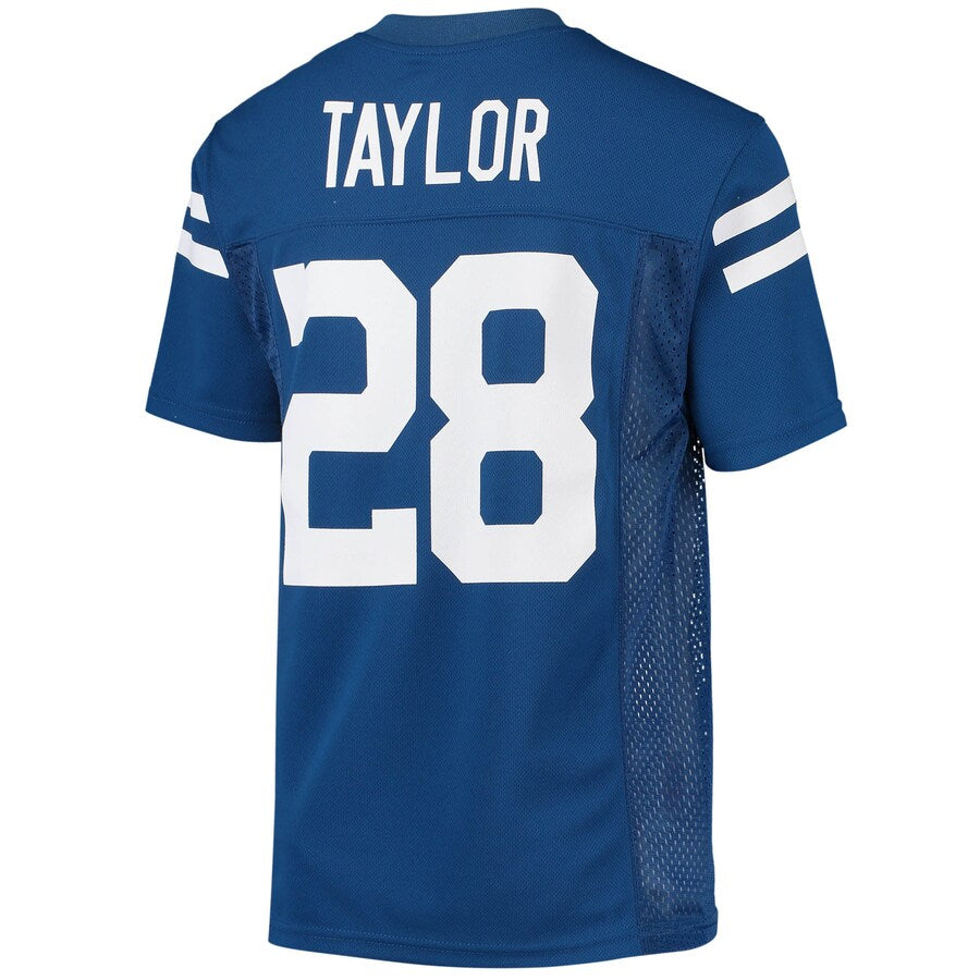 Jonathon Taylor Indianapolis Colts Youth Replica Mid Tier Player Jersey - Blue product image 2, provided for visual