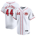 Youth Elly De La Cruz Cincinnati Reds NIKE White Home Limited Replica Jersey product image 1, provided for visual reference