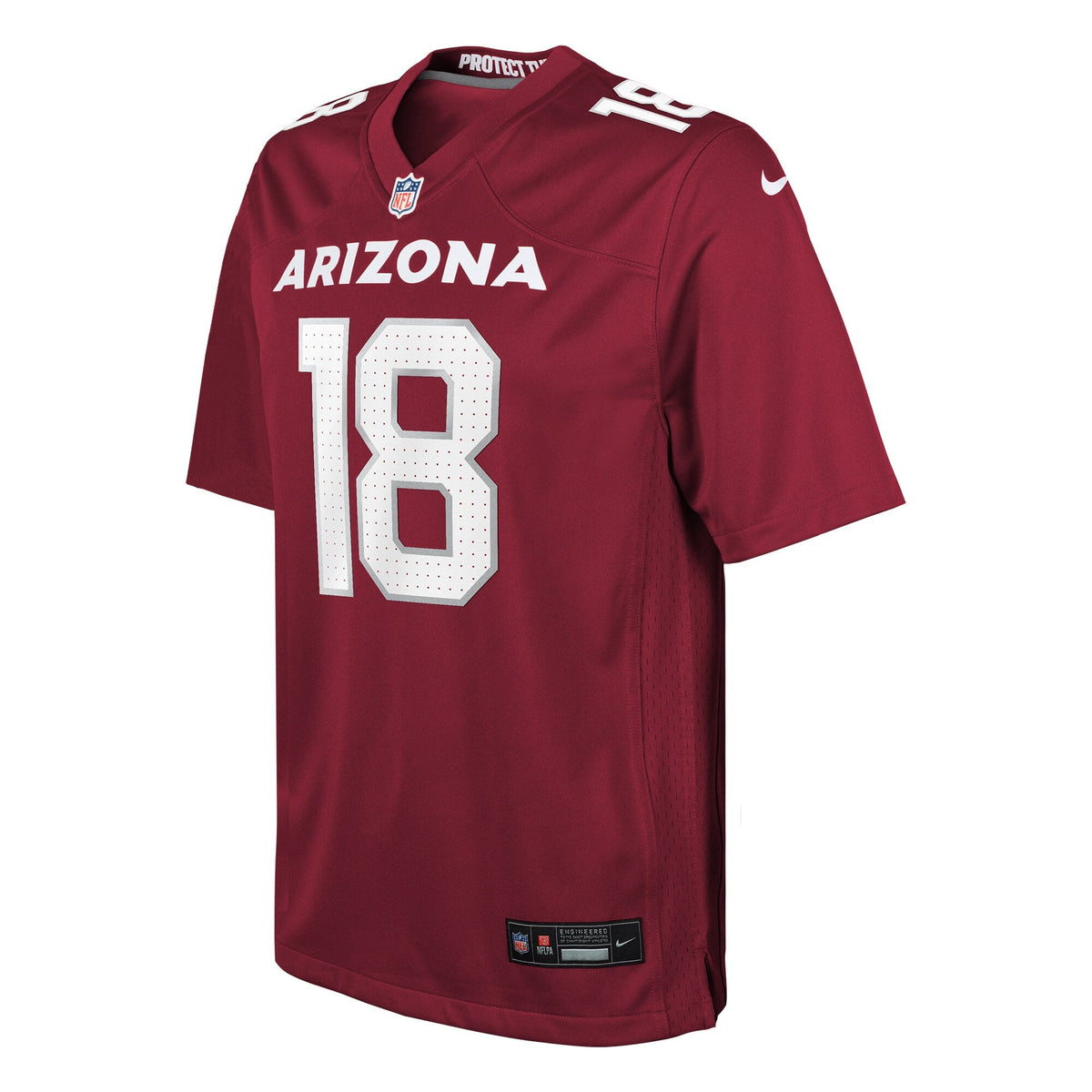 Youth Arizona Cardinals Marvin Harrison Jr. Nike Cardinal Player Game Jersey product image 2, provided for visual reference